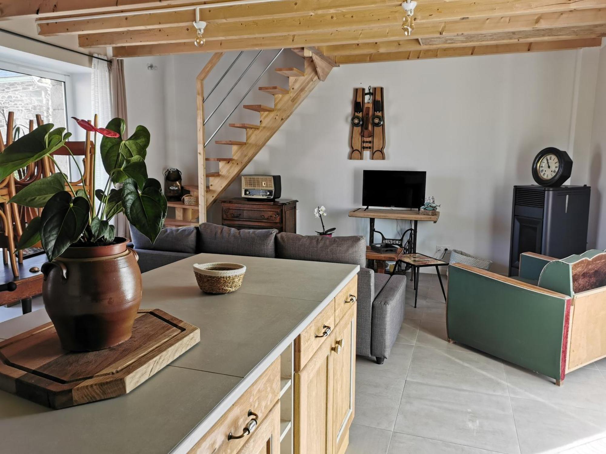 Les Gites De L'Hermine Plouigneau Room photo